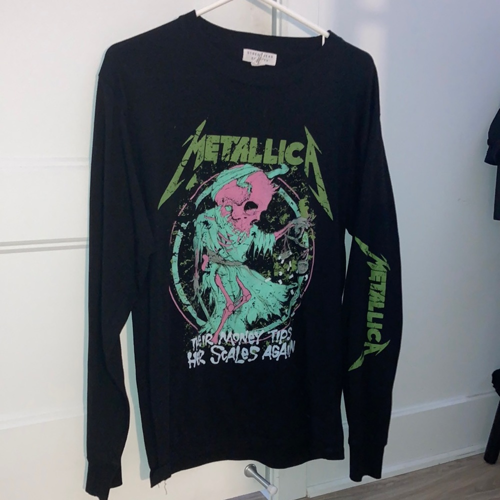 Metallica long sleeve shirt